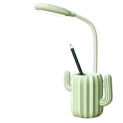 China Foldable Traditional Creative Cactus LED Reading Lamp for Eye Protection for sale