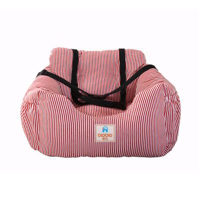 China Pet Travel Booster Seat, Viable Seat Dog Safety Car with Storage, Dual Use Dog Car Bed for Car and Home for sale