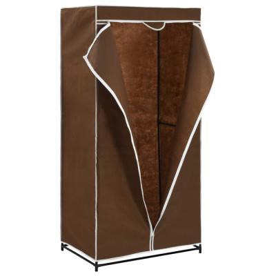 China Portable Storage Organizer Canvas Wardrobe Luxury Morden Wardrobe Closet Clothes Cloth Storage for Bedroom for sale