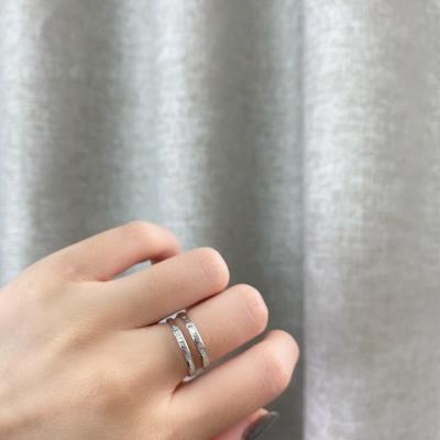 China XIN SHANG Instagram Style Vintage Simple Fashion Personalized Ring Accessories Rings for sale