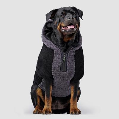 China New Style Designer Custom Apparel Clothes Luxury Winter Stocked Warm Coat Wool Jacket For Puppy Small Large Large Medium Dog for sale