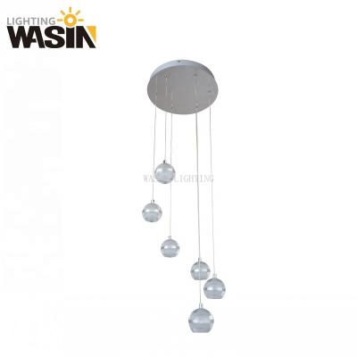 China Direct selling 320mm PMMA and 30W made aluminum LED from EUROPEAN China factory pendant light for hotel and living room for sale