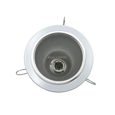 China Replaceable/economical/energy saving/colorful round 4inch/durable bulb vertical downlight for LED bulb ceiling spotlight E27 downlight housing for sale