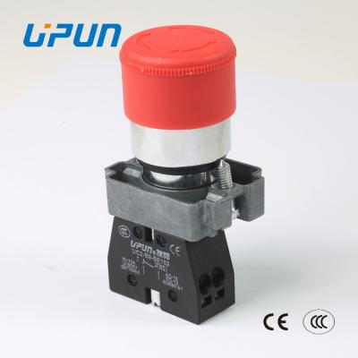 China UC2-B9 Industrial Control Push Button Switch CE ROHS Emergency Stop Metal Push Button Switch for sale