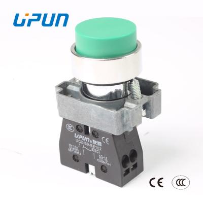 China UC2-B9 Control Industrial Metal Waterproof Spring Return Projecting Push Button Switches for sale