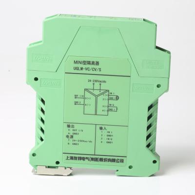 China Wholesale price customized mini signal isolator 0-20mA/4-20mA/0-10V made in China with low price UGLM-VC/CV/S for sale