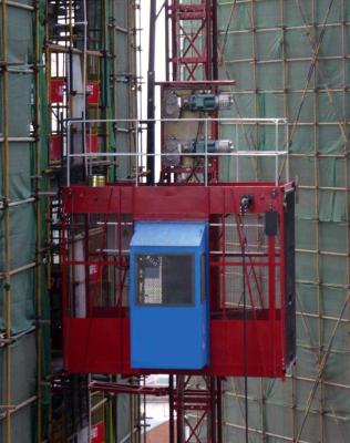 China SC100/200 series frequency conversion construction elevator lift export for sale