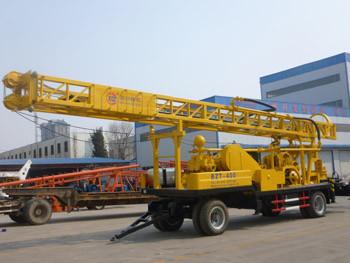 China trailer mounted well drilling rig china supplier for sale