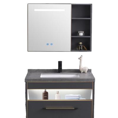 China Widely Used Special Design Modern Floor Standing Bathroom Display Cabinet Waterproof for sale