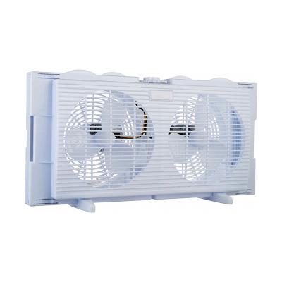 China Modern factory wholesale ETL approved new design 7 inch double head window fan with quality guarantee for sale