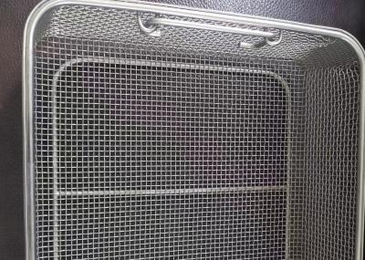 China Alambre de acero inoxidable Mesh Storage Basket de la cocina 304 300x197x70m m en venta