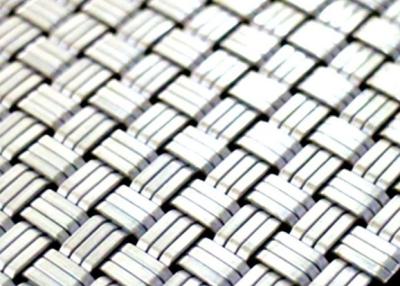 Κίνα Διακοσμητικό Ss316 Αρχιτεκτονικό Woven Wire Mesh Metal Crimped Screen Για Πρόσοψη Κτιρίου προς πώληση