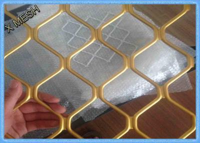 China Heavy Duty Diamond Expanded Metal Mesh Decorative Aluminum Spray Paint 4 X 8 for sale