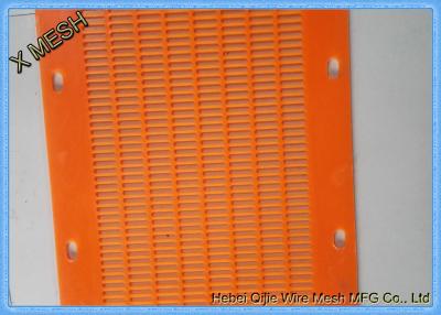 China High Frequency Polyurethane Mining Screen Mesh Flip Flow Flop Jumping Pu Mats Oblong Hole for sale