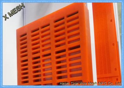 China Mines / Quarries Polyurethane Screen Panels Low Operating Noise Anti Corrosion for sale