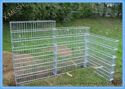 China Heavy Galvanized Welded Gabion Baskets , Garden Rock Gabion Baskets Canal Lining for sale