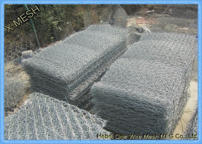 China Rede de arame sextavada galvanizada Gabion/Gabions de 80X100mm Hesco à venda