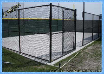 China Hot Dipped Galvanized Chain Link Fence Slats / Panels Heavy Duty Sliding Gates 5 Foot for sale