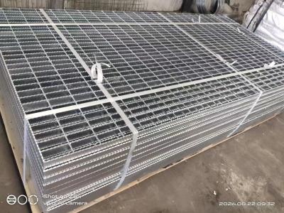 China Galvanized Steel Grating Welded Steel Bar 25x3 800x1000 Metal Grid Plate For Platform Walkway for sale