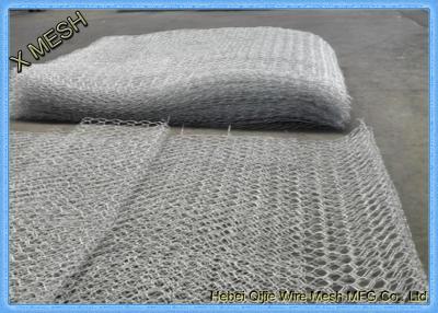 China ASTM A 975 Wire Mesh Wall Basket , Gabion Baskets Sizes 2m X 1m X 1m , 2x1x0.5m for sale