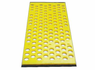 China No Pegging Or Blinding Polyurethane Mining Screen Mesh Specially For Dewatering for sale