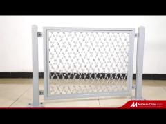 High Quality Barbed Wire Mesh Clear View Fence Safety Airport Fence 358 Anti Climb Security Fence