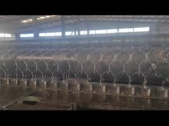 ASTM A 975 PVC Coated Gabion Baskets Double Twisted Woven Mesh Fit Riverbank