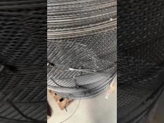 1.15mm-1.2mm Thickness Perforated Metal Mesh Punched Metal Strip For Making Cages