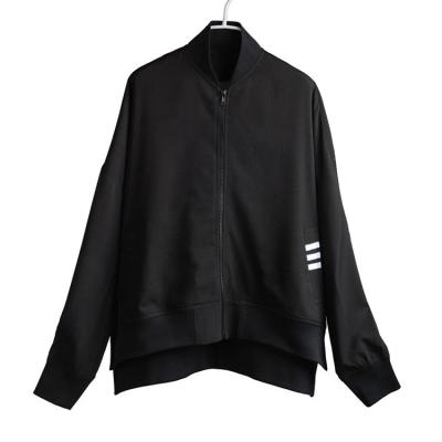 China Autumn Sports Color Breathable Black Sports Jacket Anti-wrinkle Running Style Quick Dry Long Sleeves for sale