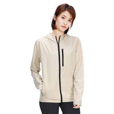 China Anti-Wrinkle Wholesales New Outdoor Sports Leisure Jacket Female Running Sports Jacket Long Sleeve Trim Jacket for sale