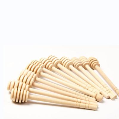 China Perfect Handmade Wooden Wood Stocked Honey Dipper Sticks Syrup Dippers Sticks for Honey for sale