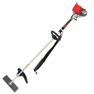 China 2-Stroke Gasoline Brush Cutter Grass 2-Stroke Grass Cutter Cordless Brush Cutter With Shoulder Strap for sale