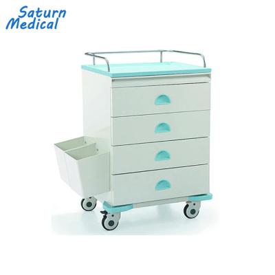 China EUROPEAN BEST Hospital Medical Steel Medicine Drug Trolley for sale