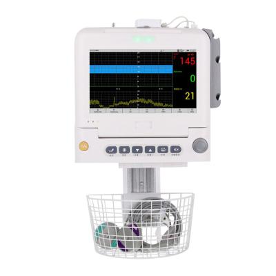 China LCD CTG Plastic Twin Maternal Fetal Monitor 10.2 Inch With Thermal Printer for sale