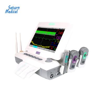 China Best Quality Plastic Touch Screen Wireless Maternal CTG Probe Fetal Monitor for sale