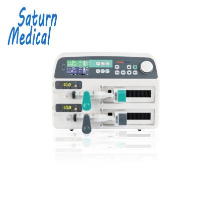 China Built-in 3 Brands (BD Cheapest Hospital Dual Channel Syringe Pump For Sale for sale