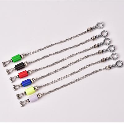 China High Quality ABS RTS Four Color Indicator Carp Fishing Swinger Steel Chain Set for sale