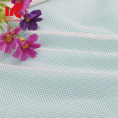 China Waterproof Anti-Static Shoe Micro Material Textile See Through Mesh Polyester Fabric Market for sale