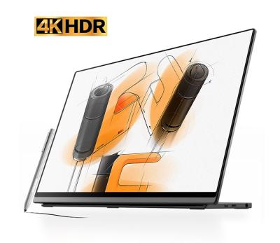 China EHOMEWEI 15.6 Dual USB-C Multifunctional Desktop 4K Monitor - 3840x2160 Inch Screen Portable Laptop Computer Monitor with Mini HD+MI for sale