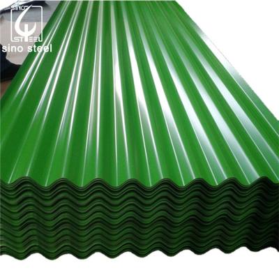 China Roofing Or Making Fences Low Price Colored Corrugated Steel Sheet Prepaint Metal Color Corrugated Sheet Steel For Roofing for sale