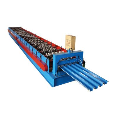 China High Production Speed ​​Trapezoidal Roofing Sheet Making Machine Roof Roll Forming Machine for sale