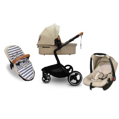 China Fashion OEM ODM Factory Supply Baby Carriage 3 in 1 New Type Baby Pram 3 in 1 for sale