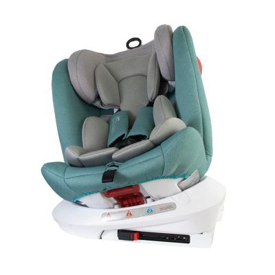 China Multi Adjustable Headrest Baby Rotating Car Seat Age Grade 0+1/2/3 With EEC R44/04 Certificate for sale