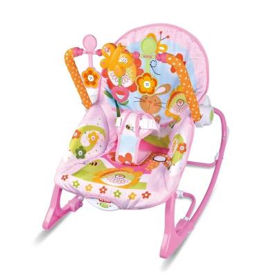 China Cheapest Automatic Iron Tube Liner Baby Rocking Chair Outdoor With Unbalance, Pad, Pillow, Mosquito for sale