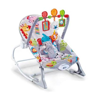 China Cheapest Automatic Infant Outdoor Coating Iron Tube And Baby Rocking Chair Bedroom For Children 0+ Months Baby Rocker for sale