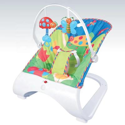 China Metal Coating China Factory Children Electronic Rocking Music Chair For Age 0+ Months for sale