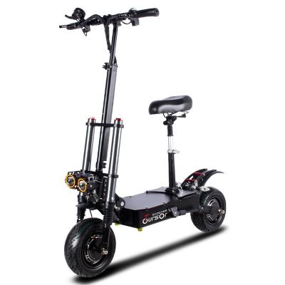 China 11 Inch Offroad Motor Adult Folding Electric Scooter 3000W Unisex for sale