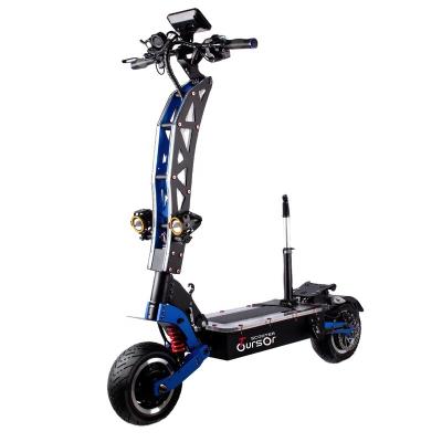 China 5600W 60V Unisex Electric Scooter Aluminum Alloy Scooter 11 inch e scooter for sale