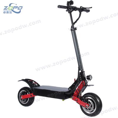 China 60V 5600W Dual Motor Motorcycle Powerful High Quality Unisex Electric Scooters 11inch Long Range Foldable Off Road Tire And Road Tire for sale