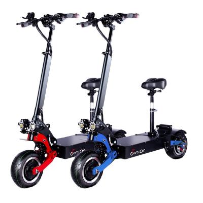 China EXA 2020 TOURSOR TS_E8 60V5600W 11inch Shock Absorber Powerful Dual Wheel Motor Electric Scooter Adult 2 Foldable Off Road Electric Spin for sale